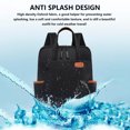 thumbnail image 5 of Kugisaki Large Capacity Backpack Trendy Canvas Backpack Lightweight Water-Resistant Rucksack for Tarvel Ideal Gifts, 5 of 7