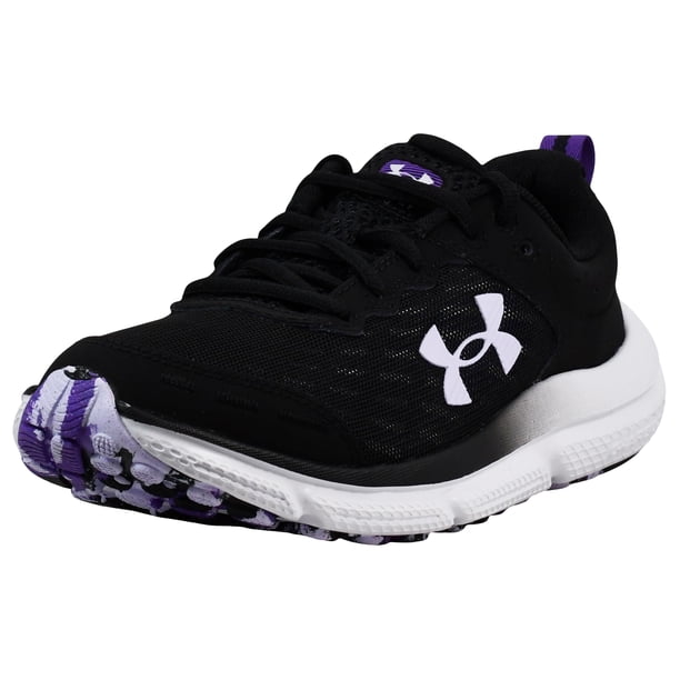 Zapatilla Under Armour Charged Assert 10 para mujer, color negro, talla 7