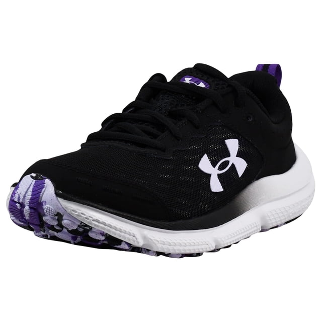 Zapatilla Under Armour Charged Assert 10 para mujer, color negro, talla 7