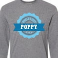 thumbnail image 4 of Inktastic Grandparents Day Worlds Best Poppy Long Sleeve T-Shirt, 4 of 5