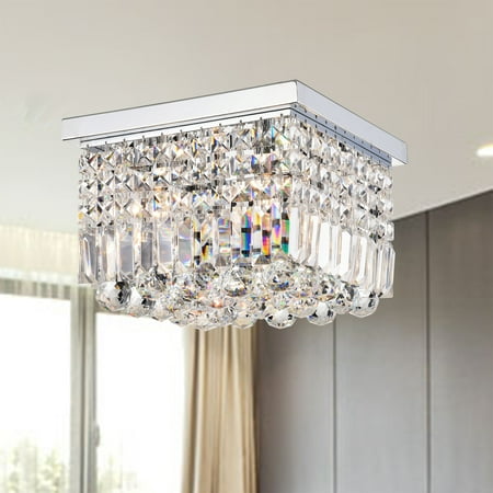 

Hong Kong Best New Zhu Yuan Lighting Co. Caelum 4-Light Square Flush Mount Silver