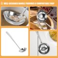 thumbnail image 2 of WEUVEB Stainless Steel Soup Ladle with Ergonomic Handle for Home Kitchen Cooking, 2 of 8