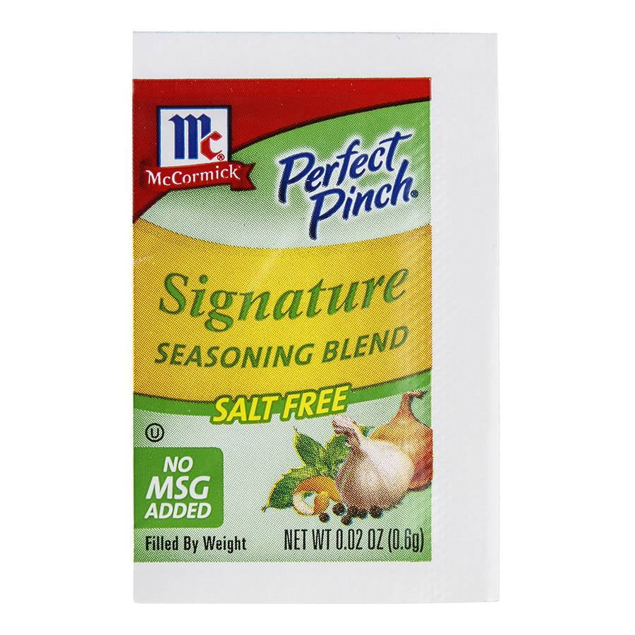 Mccormick Perfect Pinch Salt Free Signature Seasoning Blend, 0. 73 Gram