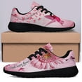 thumbnail image 3 of BreaStCancer Awareness Faith Hope Love Shoes Sneakers Black Size 7, 3 of 7
