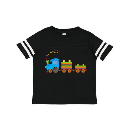 

Inktastic Colorful Toy Train Gift Toddler Boy or Toddler Girl T-Shirt