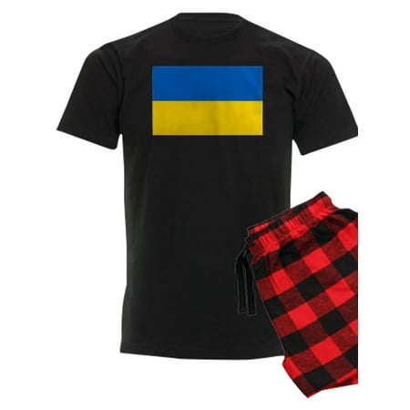 

CafePress - Flag Of Ukraine Pajamas - Men s Dark Pajamas