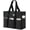 Dark Grey, variant on Large Tote Bag for Women Waterproof with 12 Pockets Top Zipper Closure Utility Teacher Nurse Bags for Work School-Dark Grey-Medium