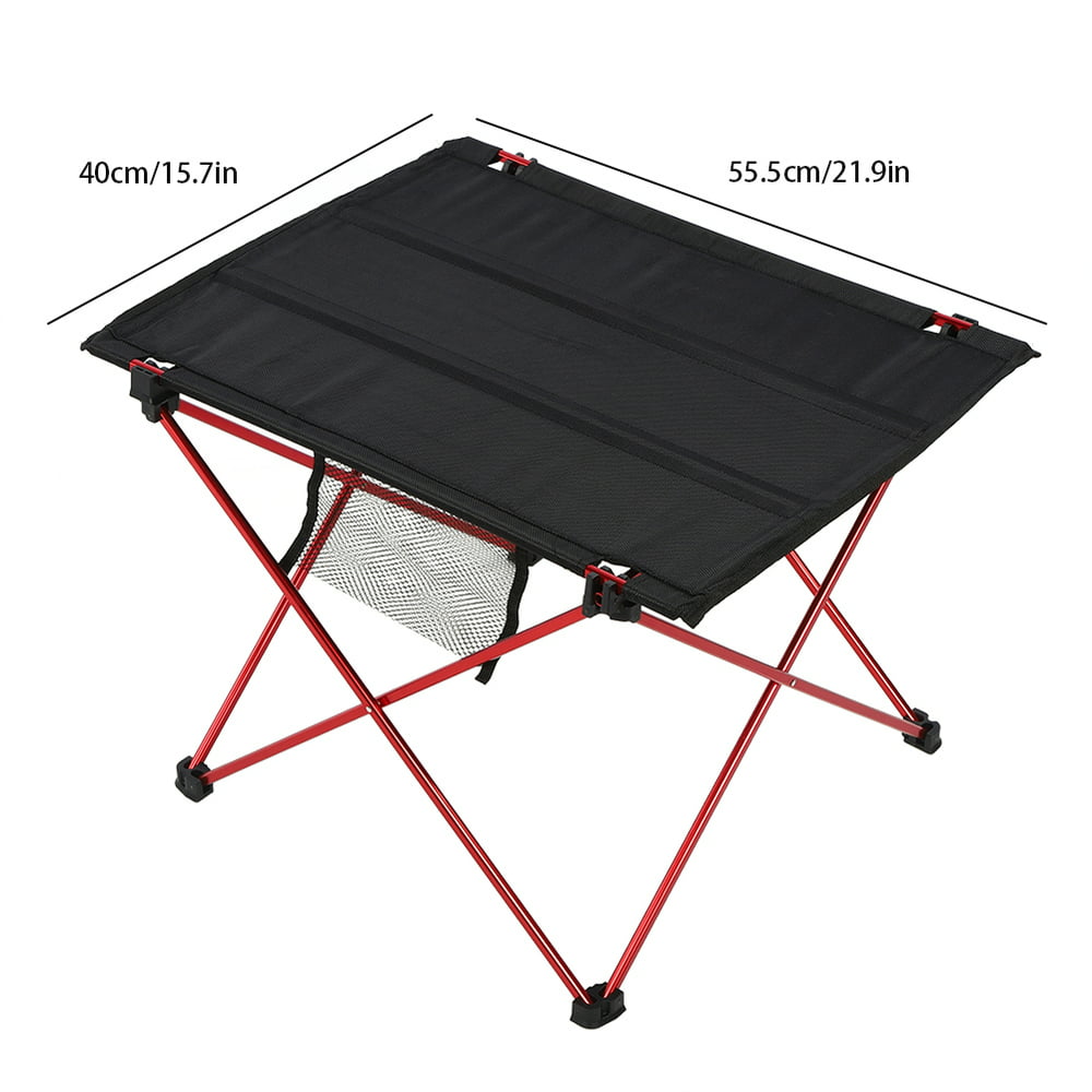 EBTOOLS Folding Grill Table, Aluminum Tube+Oxford Cloth Stable Durable ...