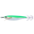 thumbnail image 3 of 10 3 Cm/7 4g Cebos Plantilla Calamar Con Anzuelo Realistas para Pesca Nocturna (claro) Verde, 3 of 5