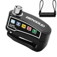 thumbnail image 2 of olkpmnmk Disc Brake Anti-Theft Lock, Heavy Duty Motorcycle Disc Lock, Portable Wheel Security Lock for Motorcycles, E-Bikes and Scooters Including 1.2m Reminder Cable for Scooter E, 2 of 6