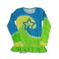 thumbnail image 3 of S.W.A.K. - Little Girls' Long Sleeve Top 24837-4 (green white), 3 of 3