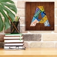thumbnail image 6 of Epic Graffiti 'A' by Design Turnpike, Giclee Canvas Wall Art, 12"x12", 6 of 8