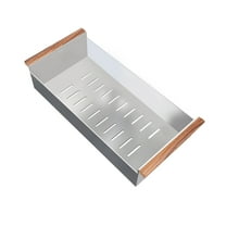 17 x 8 Stainless Steel Colander