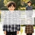 thumbnail image 3 of mgoYE Boys Flannel Shirt Toddler Plaid Shirt Long Sleeve Button Down Shirts Kids Casual Tops(Black,3-4 Years), 3 of 8