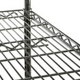 Black Wire Shelving With 3 Tier Shelves 18 D X 36 W X 34 H black-wire-shelving-with-3-tier-shelves-18-d-x-36-w-x-34-h