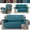 Deep Blue, variant on JIAN YA NA Reversible Sofa Cover for 1-Seater, Non-slip Quilted Couch Slipcover Water Resistant Furniture Protector for Kids Pets, Khaki