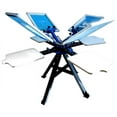 thumbnail image 4 of TECHTONGDA 4 Color 4 Station Screen Printing Machine Press Silk Screen Printer DIY Equipment, 4 of 6