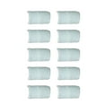 thumbnail image 4 of 10 Pieces Fingertip Sleeve Breathable Hand Soft Elastic Protective Joint Protector Shock Absorbing Support Brace Nonslip for Basketball Gray, 4 of 9