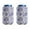 Daisy Flower Purple, variant on Can Sleeves 2 Pack Summer Neoprene Insulated Bottle Jackets Watercolor Flower Beer Can Coolies for Birthday Party Decoration (3.9In X4.9 In)
