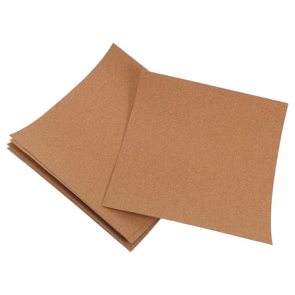 WORGEOUS 5PCS Cork Board Tiles for Wall Self Adhesive Cork Sheets Classroom Bulletin Board Cork Message Board Cork Photo Board Cork Tiles for Walls