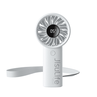 JISULIFE Portable Handheld Fan Ultra2, 9000mAh Max 25 Hrs, 5 IN 1