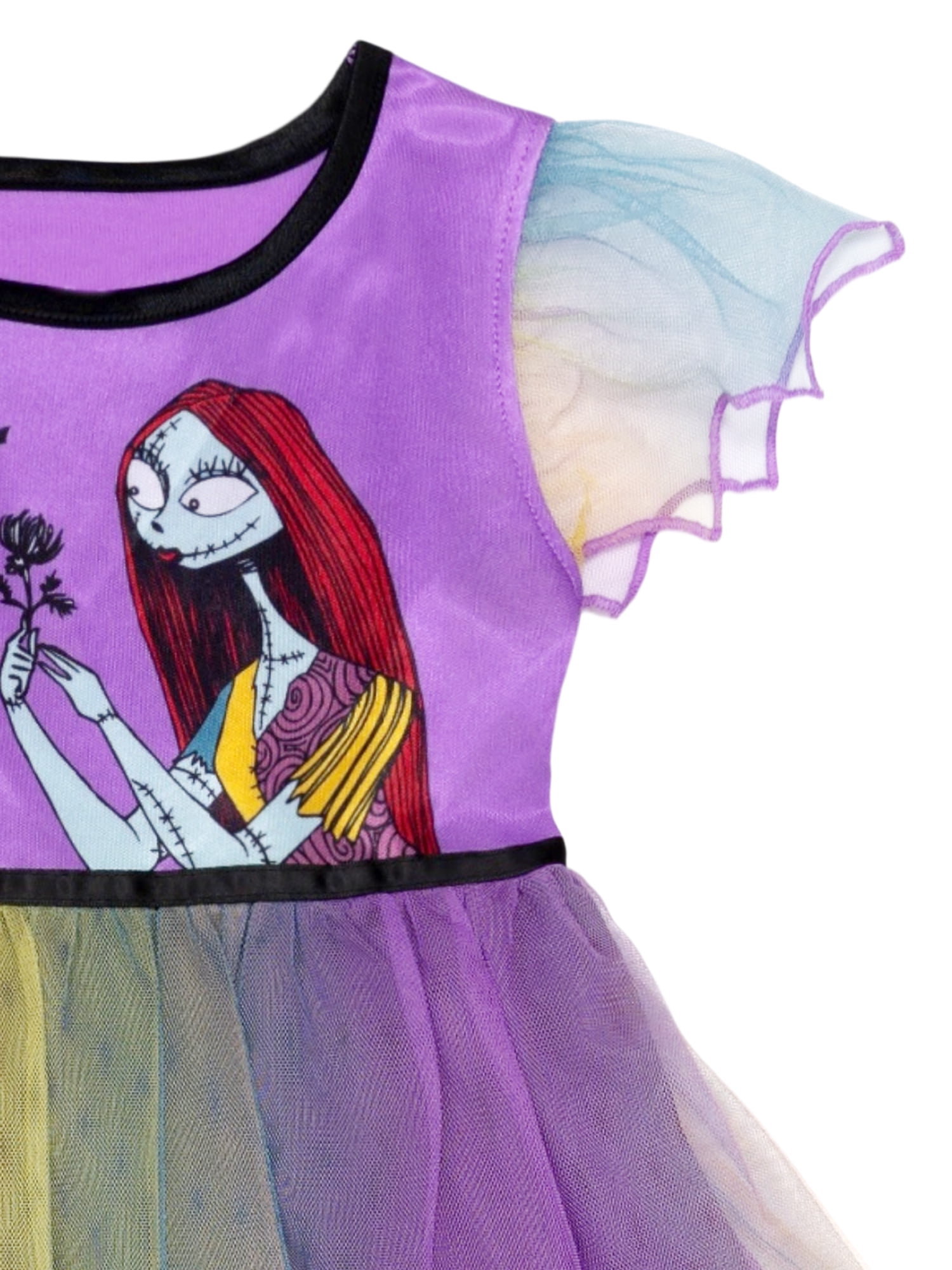 Nightmare Before Christmas Girls Halloween Fantasy Gown, Sizes 4-12