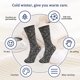 thumbnail image 4 of Calcetines de invierno cálidos calcetines gruesos de lana de punto suave vintage informales Zhivalor CPB-YY941-2, 4 of 5