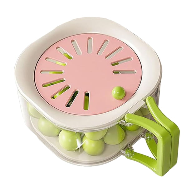 Lavavajillas 2 en 1 con colador - Mango plegable de plástico alimentario para la limpieza de la cocina