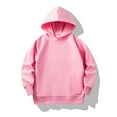 thumbnail image 2 of Ketyyh-chn99 Girls' Letter Graphic Print Cute Hoodies Toddler Sweatshirt Cute Hoodies for Teen Girls Oversized Hooded Sweatshirts Casual Loose Long Sleeve Pullover Top Size for 7-8 Years,Pink, 2 of 3