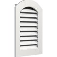 thumbnail image 2 of 18"W x 24"H Arch Top Gable Vent (23"W x 29"H Frame Size): Functional, PVC Gable Vent w/ 1" x 4" Flat Trim Frame, 2 of 14