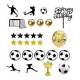 thumbnail image 4 of Adornos para tartas de fútbol, ​​palillos para tartas, decoraciones creativas portátiles para tartas de fútbol, ​​cupcakes Estilo A, 4 of 9