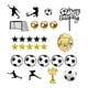 thumbnail image 4 of Adornos para tartas de fútbol, ​​adornos para cupcakes, juguetes decorativos, decoraciones para tartas de fútbol Estilo A, 4 of 9
