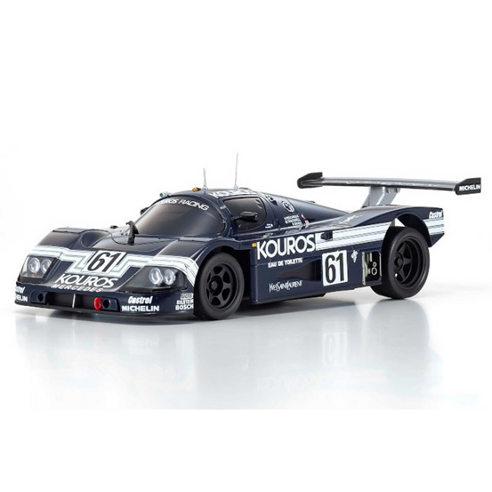 KYOSHO ミニッツサンバー・メルセデス 1987 1/32 Kyosho MINI-Z RWD Sauber-Mercedes C9 No. 61 LM 1987