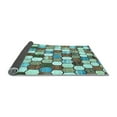 thumbnail image 2 of Ahgly Company Indoor Rectangle Abstract Light Blue Modern Area Rugs, 8' x 10', 2 of 4