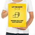 thumbnail image 4 of Koyal Wholesale Happy Birthday Quarantine Jumbo Card, Let The Good Times Roll, Wishing You A Very Happy Birthday, 4 of 5