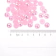 thumbnail image 4 of REGALWOVEN AB Flat Back Pearls Loose Half Round Resin Pearl Beads DIY Crafts Making Shoes Costume Colorful Light Pink, 4 of 5