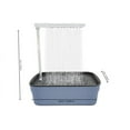 thumbnail image 3 of Fiudx Bañera para Loros, Bebedero Automático para Pájaros, Lavabo Higiénico y Fácil de Limpiar, Fomenta El Aseo para Pájaros Felices, Tiempo de Juego para Loros, Ideal para Dueños de Aves., 3 of 5