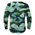 thumbnail image 4 of Holiday Deals Saving!LEBONYARD Mens Shirts Long Sleeve,Men's Camouflage Printing Button Casual Long Sleeve Round-Neck Blouses Shirts Camouflage XXXXXL, 4 of 4