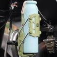 thumbnail image 3 of 360° Rotating Motorcycle Cup Holder, Adjustable Automatic Clamping Bottle Mount, 3 of 7