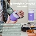 thumbnail image 2 of WeeSprout Insulated Stainless Steel Lunch Thermos, for Hot & Cold Foods, 12 oz Food Jar for Kids, 2 of 5