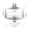 thumbnail image 2 of WHOLE HOUSEWARES Présentoir à Gâteau en Verre avec Dôme / Support et Présentoir, 2 of 5