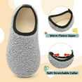 thumbnail image 2 of L-RUN Toddler Slippers Boys Girls Indoor Slippers Kids Barefoot Walking Shoes Winter Warm Sock Shoes, 2 of 7