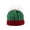 Green Red, variant on ZOELNIC Baby Girls Boys Autumn Winter Christmas Knitted Hat Warm Beanie Cap Festival Decoration 0-3Y