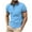 Sky Blue, variant on Xunlbb Mens Shirt Mens Dress Shirts Men's Pullover Printing Button Short Sleeve Turndown Collar Blouse Shirt on Clearance, S-3XL