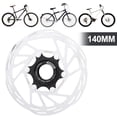 thumbnail image 3 of Rotor de de disco de , bloqueo central inoxidable, almohadilla de de para , calor 140MM shamjiam Rotor de freno de disco de bicicleta, 3 of 9