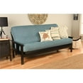 thumbnail image 7 of Full-size Linen Fabric Futon Mattress in Aqua Blue-Frame Not Included, 7 of 7