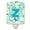 Multicolor, variant on Letter Z Flowers & Butterflies Pink Ceramic Night Light