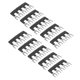 thumbnail image 4 of 10 Uds Bloque de Puente Tira de Terminales Conductor de Cobre-carcasa de PVC Tipo Horquilla Tira de Terminales Negro 400V 15A, 4 of 8