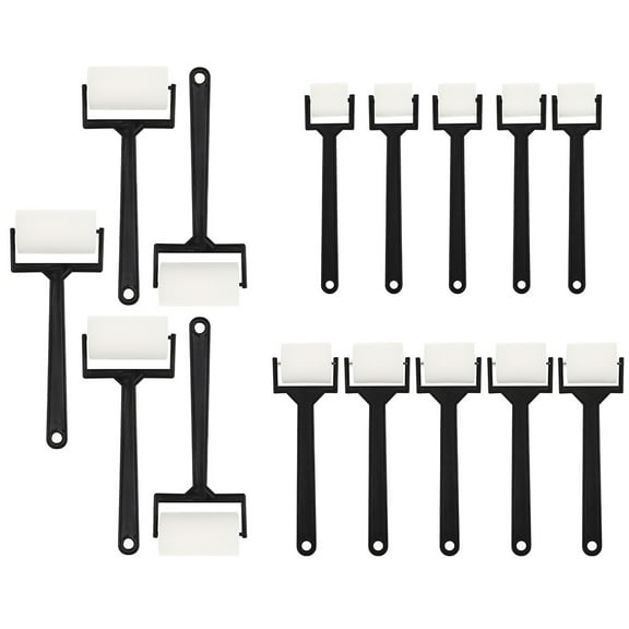 FUEENIRVA Dially 15pcs Kids DIY Graffiti Pattern Creation Sponge Rollers Plastic Art Tools