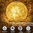 thumbnail image 3 of tredstone Lumière Solaire Extérieure pour Cour, Boule Craquelée Enterrée, 3 of 7